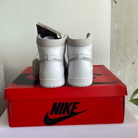 Mens Air Jordan 1 Retro High '85 OG 'Neutral Grey' Sz 8.5 (New) - Picture 3 of 6